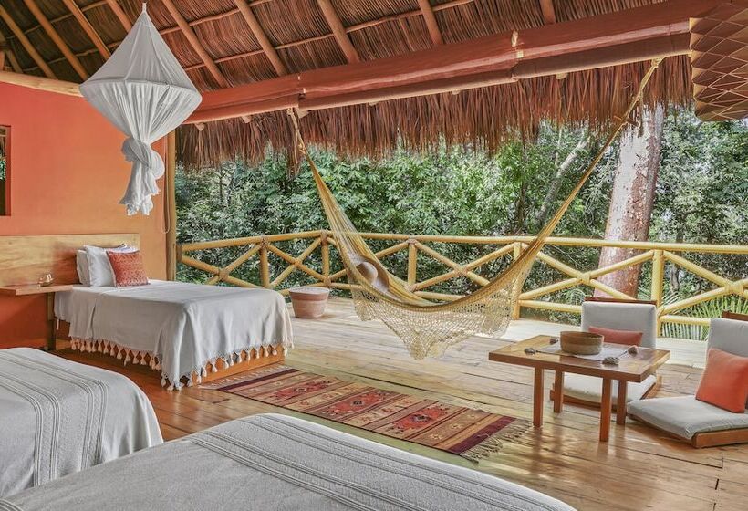 מיטה בחדר משותף, Xinalani Retreat Mexico