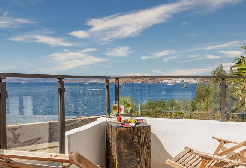 海景标准间带阳台, Senses Hotel   Adults Only