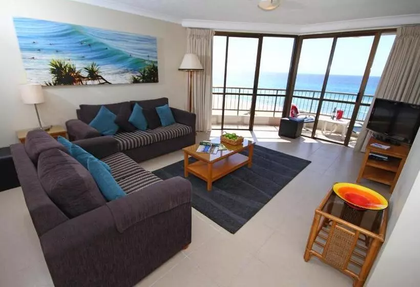 آپارتمان سوپریور 2 خوابه, Sentosa At Tugun Beachfront Holiday Home