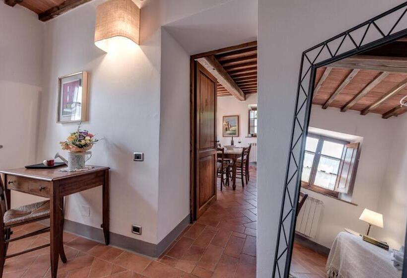 דירת חדר בקומת קרקע, I Melograni Del Chianti