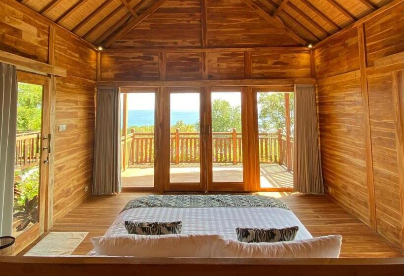 オーシャンビューデラックスルーム, Kertasari Lodge
