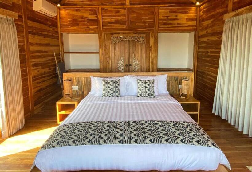 オーシャンビューデラックスルーム, Kertasari Lodge