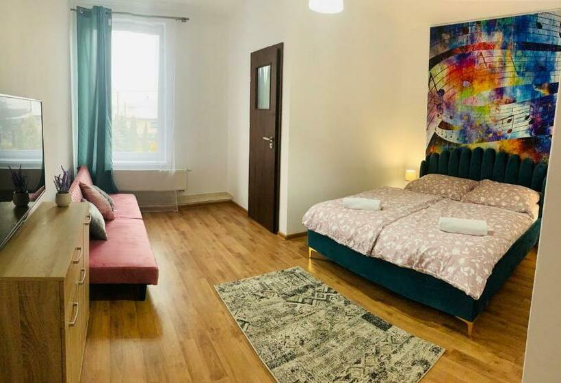 غرفة قياسية, Penzión Music