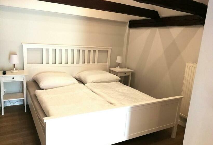 带1个卧室带花园景观的公寓, Pension Schlossblick Thallwitz