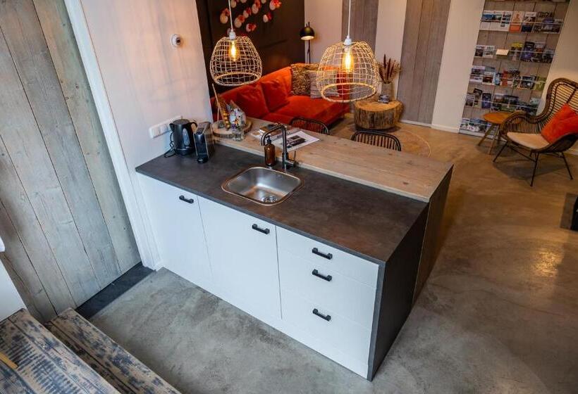 带1个卧室的公寓, B&b Thús Yn Hantum