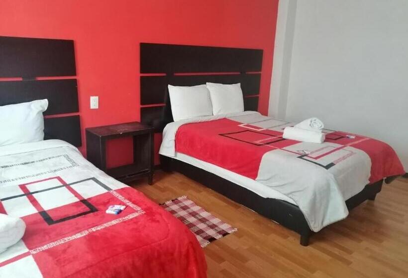 غرفة قياسية ثلاثية مع حمام خارجي, Boutique Otomi Cerca De Tolantongo