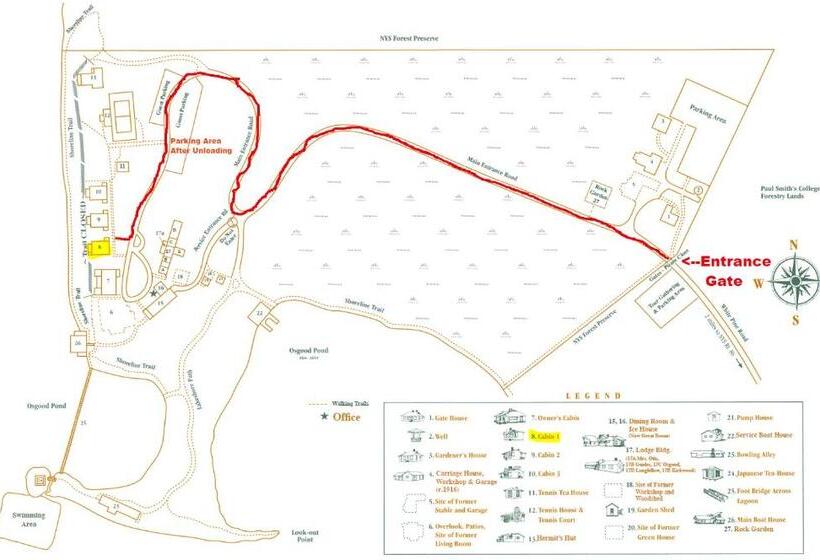 غرفة ديلوكس رباعية, White Pine Camp