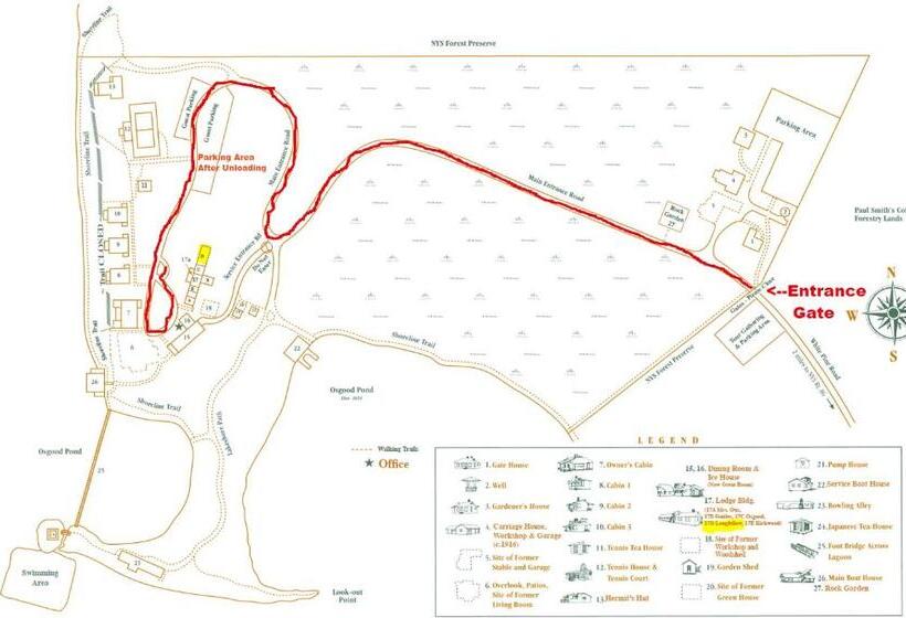 شقة غرفتين, White Pine Camp