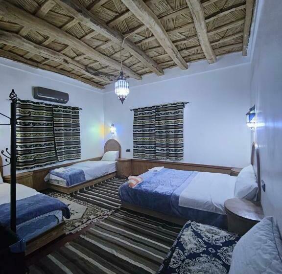 חדר משפחתי נוף לגינה, Auberge La Belle Vue Dades