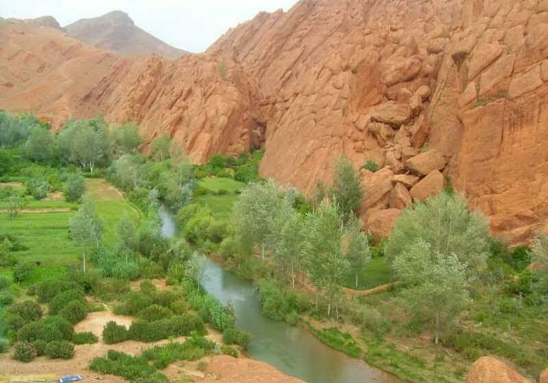 חדר משפחתי נוף לגינה, Auberge La Belle Vue Dades