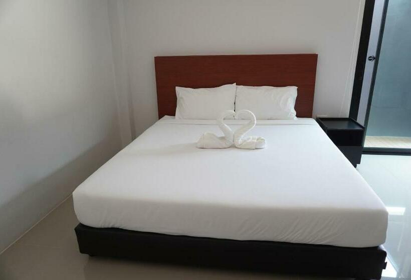 חדר סטנדרט עם מיטת קינג, กรณวรรณ รีสอร์ท