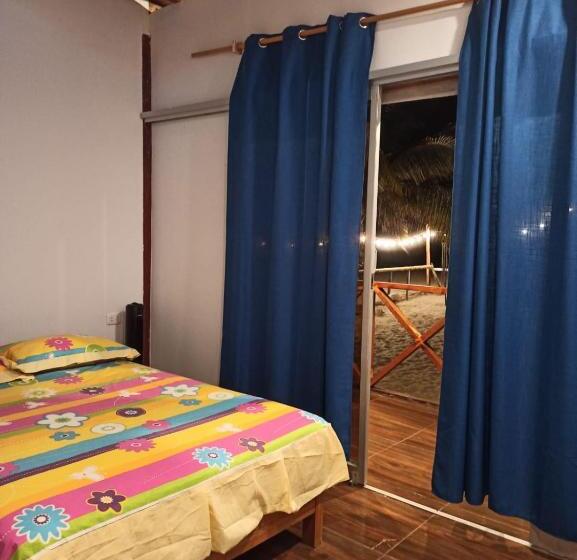 اتاق استاندارد با بالکن و چشمانداز دریا, Hospedaje Las Brisas De Zorritos