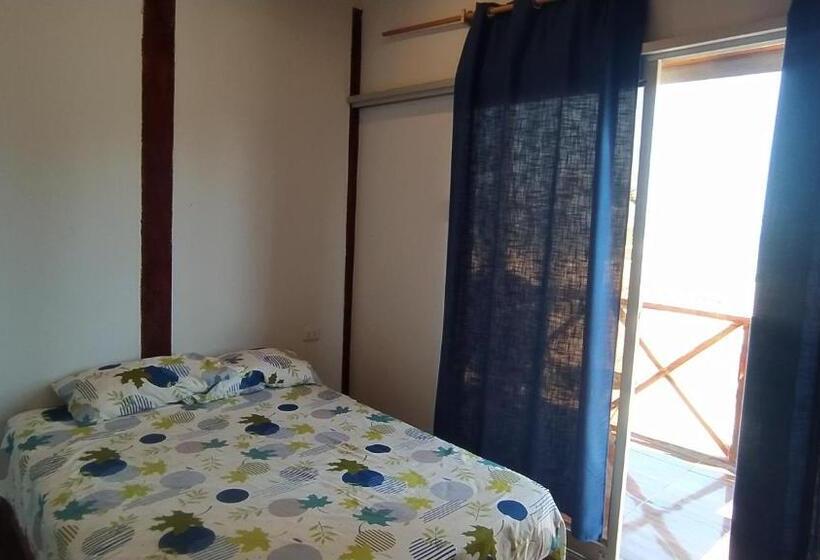 اتاق استاندارد با بالکن و چشمانداز دریا, Hospedaje Las Brisas De Zorritos