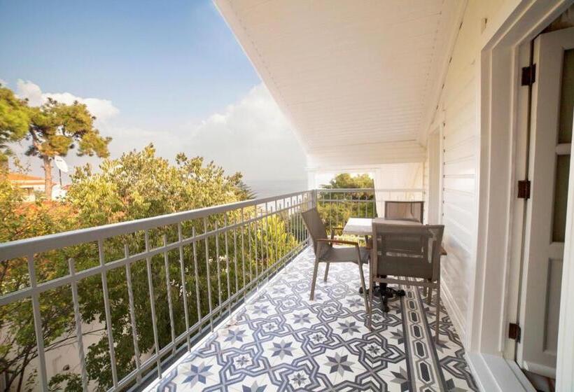 غرفة ديلوكس عائلية, Triada Hotel Buyukada