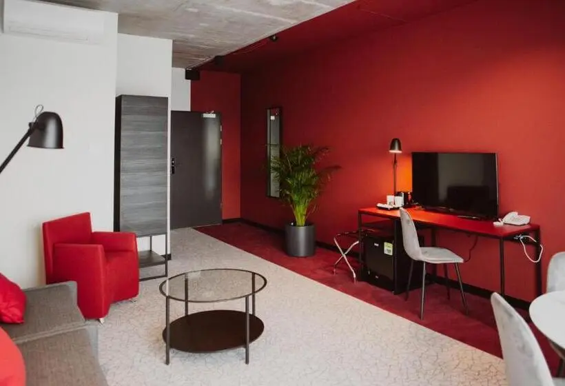 Deluxe-huoneisto 1 Makuuhuone, Arche Hotel Piła