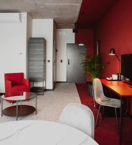 Deluxe-huoneisto 1 Makuuhuone, Arche Hotel Piła
