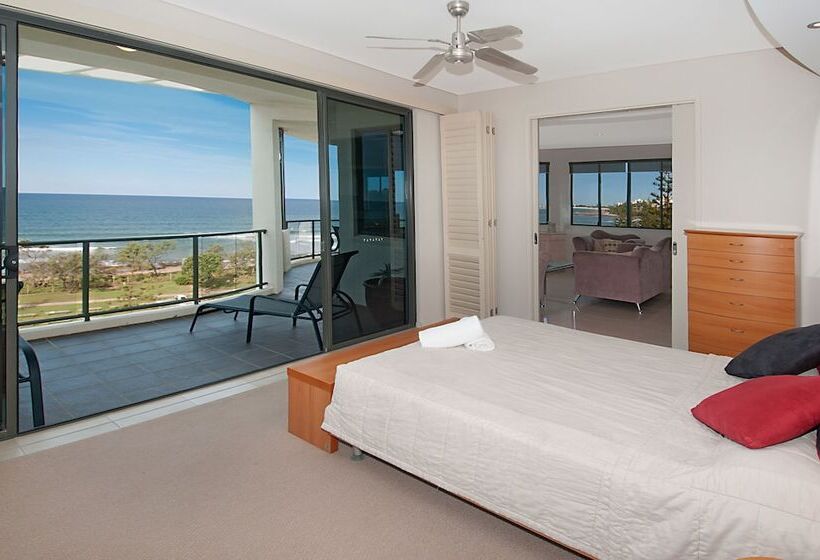 דירת פנטהאוז 1 חדרי שינה, Meridian Alex Beach Apartments