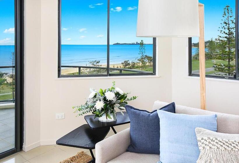 דירת פנטהאוז 1 חדרי שינה, Meridian Alex Beach Apartments