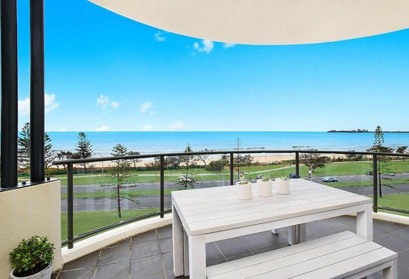 דירת פנטהאוז 1 חדרי שינה, Meridian Alex Beach Apartments