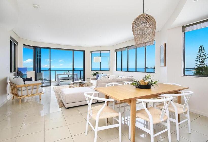 דירת פנטהאוז 1 חדרי שינה, Meridian Alex Beach Apartments