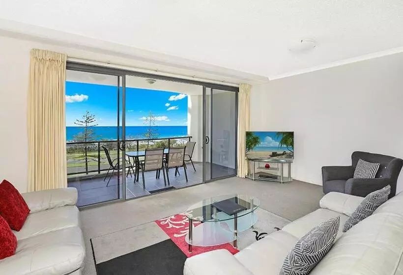 オーシャンビューの2ベッドルームデラックスアパート, Meridian Alex Beach Apartments