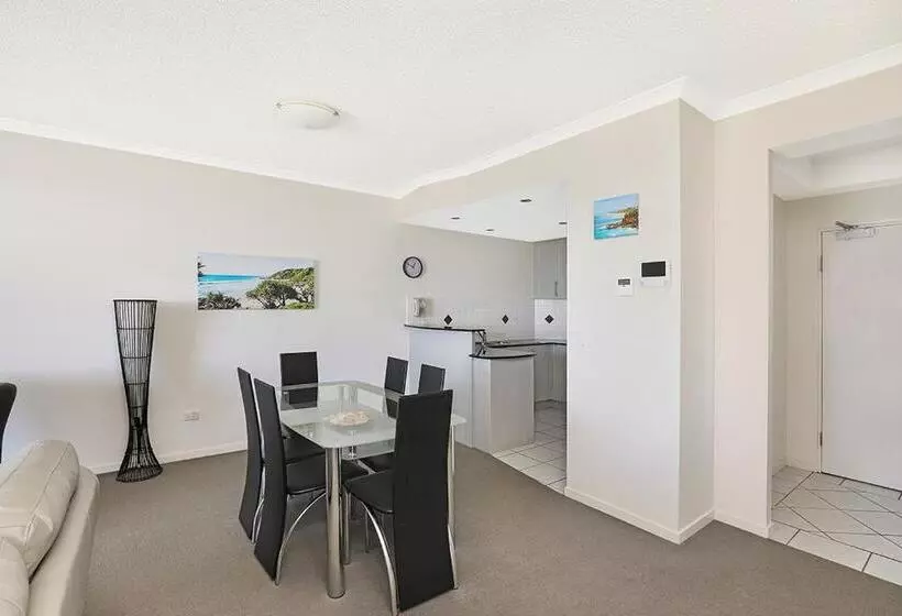 オーシャンビューの2ベッドルームデラックスアパート, Meridian Alex Beach Apartments