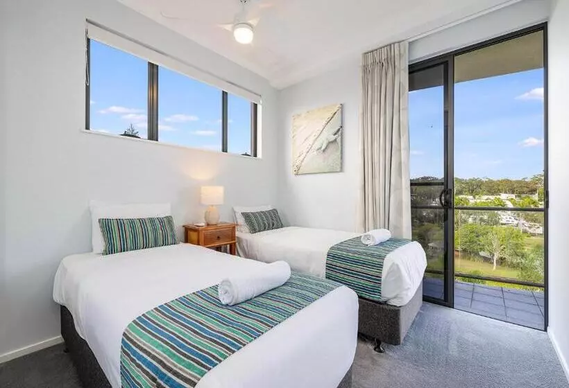 海の見える2ベッドルームアパートメント, Meridian Alex Beach Apartments