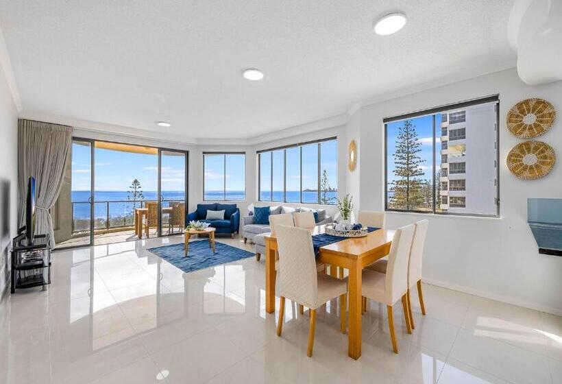 דירת שלושה חדרים, Meridian Alex Beach Apartments