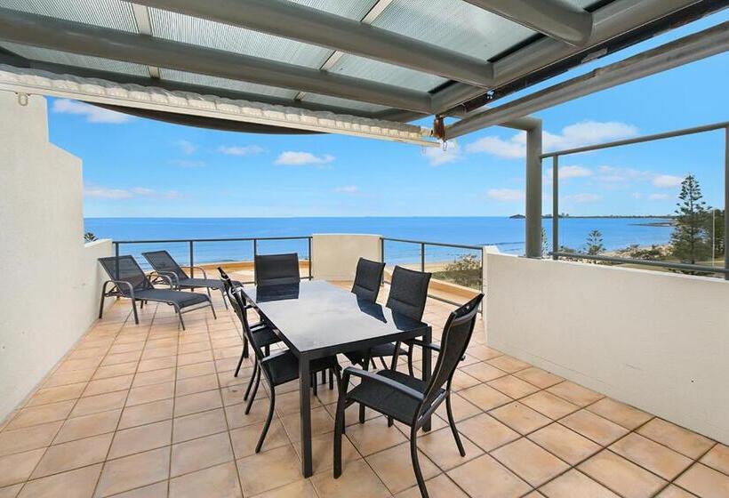 דירת פנטהאוז 1 חדרי שינה, Meridian Alex Beach Apartments