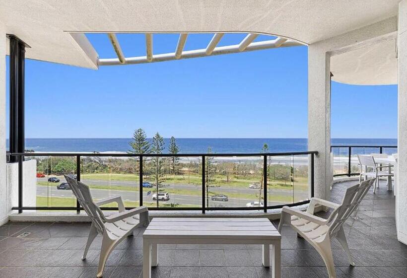 דירת פנטהאוז 1 חדרי שינה, Meridian Alex Beach Apartments