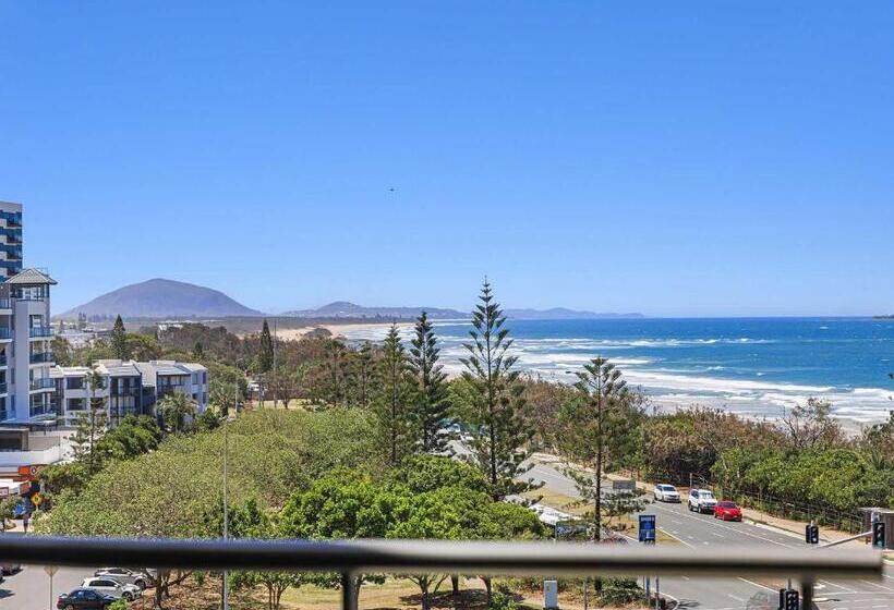 דירת פנטהאוז 1 חדרי שינה, Meridian Alex Beach Apartments