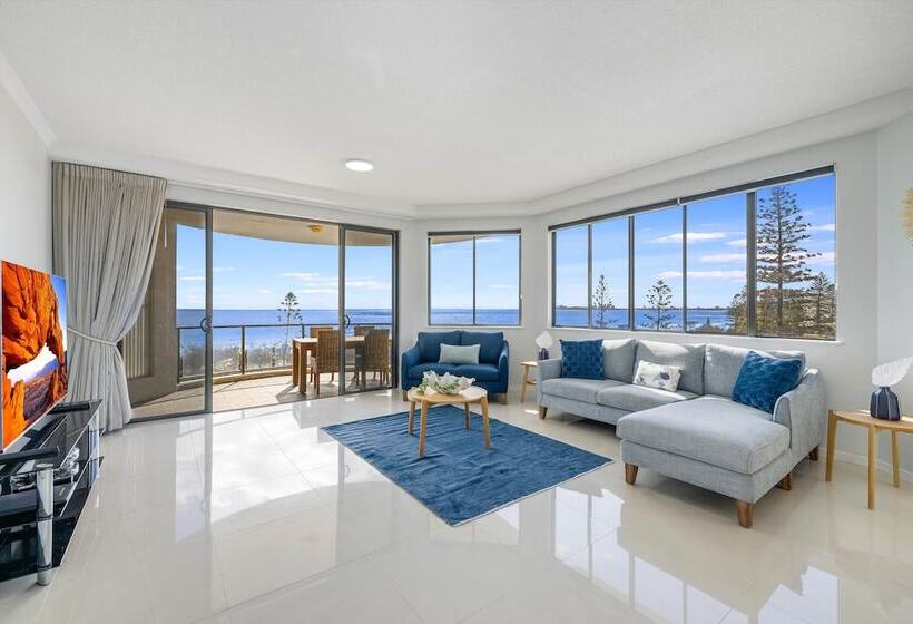 דירת 3 חדרים נוף לים, Meridian Alex Beach Apartments