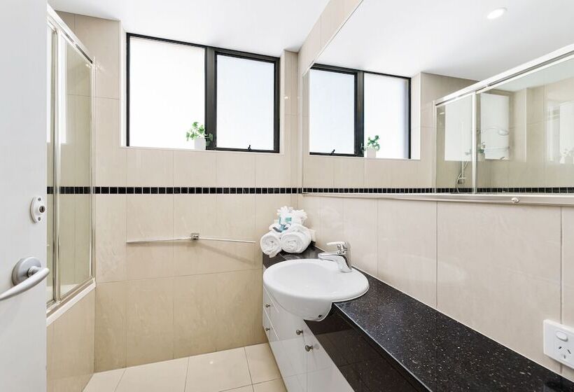 דירת פנטהאוז 1 חדרי שינה, Meridian Alex Beach Apartments