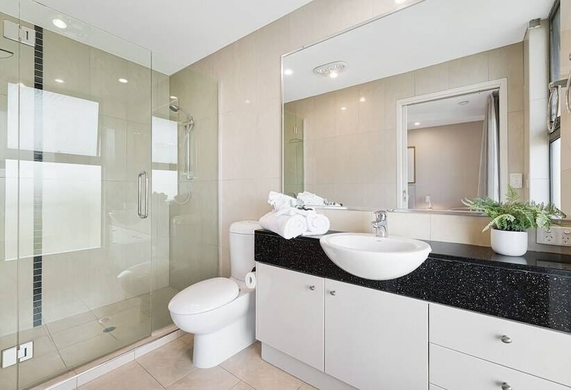 דירת פנטהאוז 1 חדרי שינה, Meridian Alex Beach Apartments