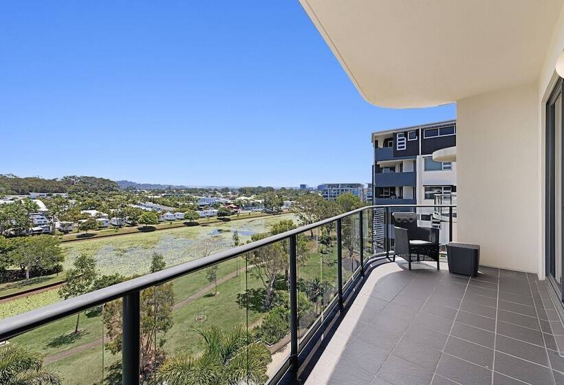 דירת פנטהאוז 1 חדרי שינה, Meridian Alex Beach Apartments