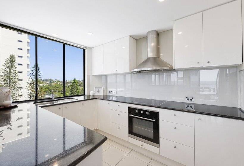 דירת פנטהאוז 1 חדרי שינה, Meridian Alex Beach Apartments