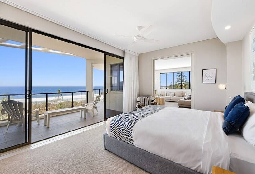 דירת פנטהאוז 1 חדרי שינה, Meridian Alex Beach Apartments