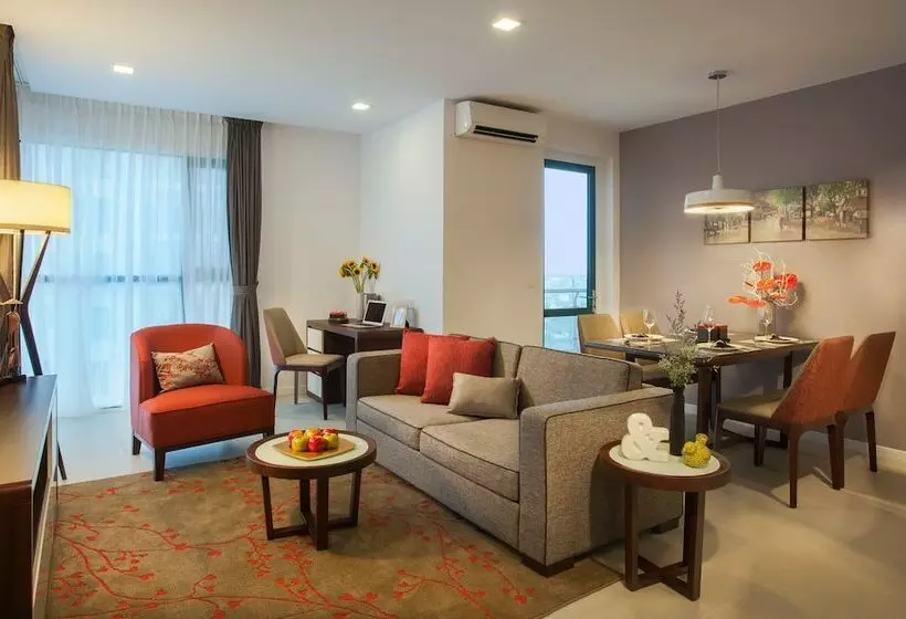 2 Bedroom Deluxe Apartment, Somerset Central Td Hai Phong City