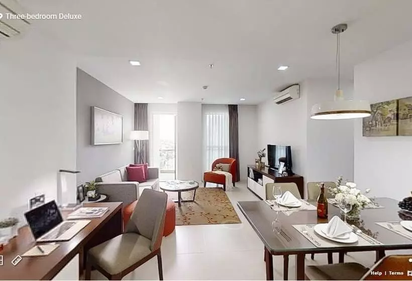 3-Bedroom Deluxe Apartment, Somerset Central Td Hai Phong City