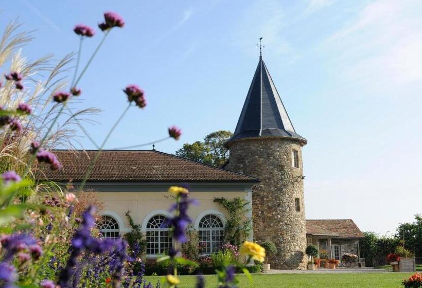 标准间带湖景, Chateau De Bossey