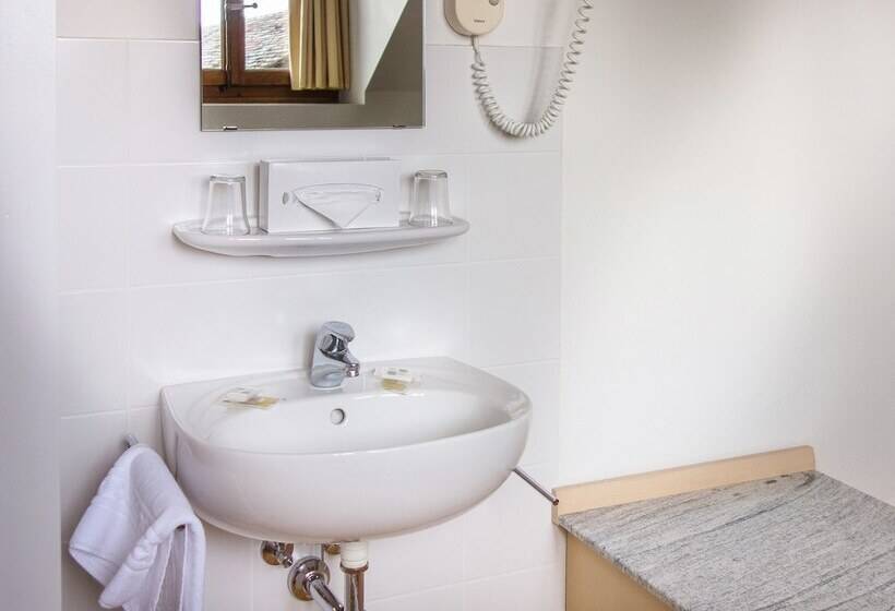 标准单人间共用浴室, Chateau De Bossey