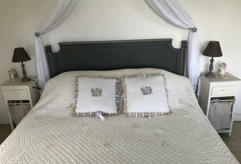 庭の見えるスタンダードトリプルルーム, Chambre D Hotes Romance