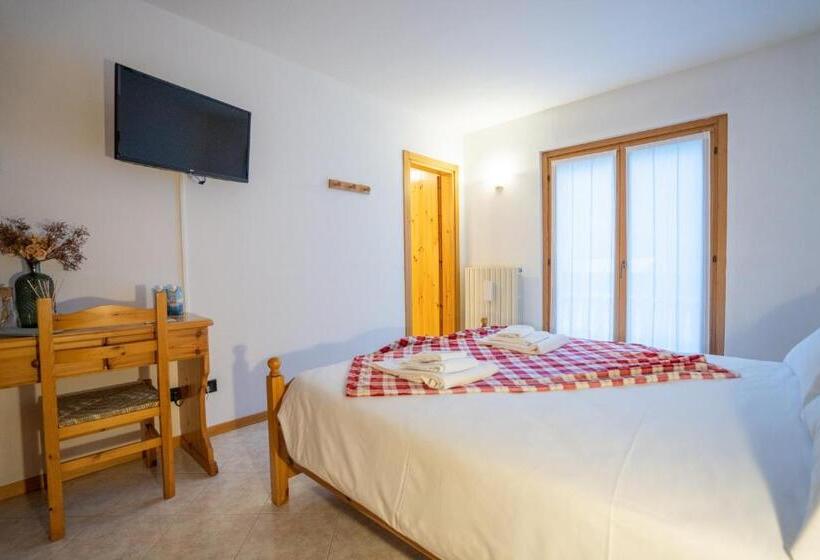 غرفة قياسية مزوَّدة بشُرفة, Fior Di Roccia   Valmalenco   Hotel & Mountain Restaurant