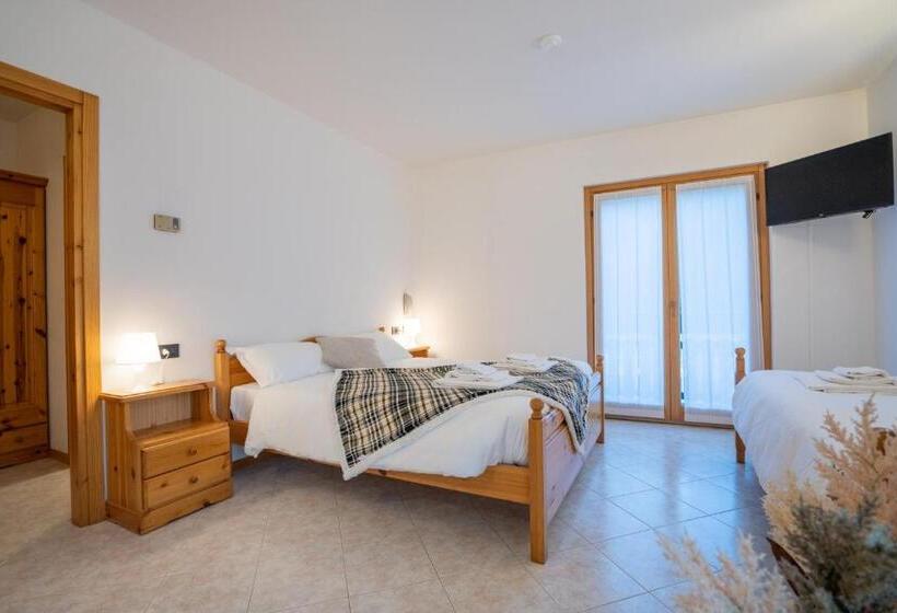 غرفة قياسية ثلاثية, Fior Di Roccia   Valmalenco   Hotel & Mountain Restaurant