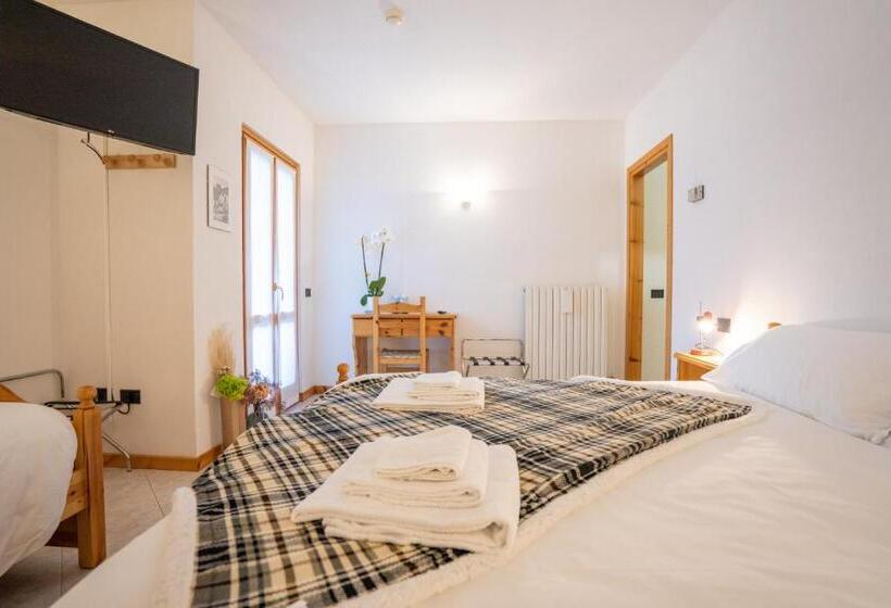 غرفة قياسية ثلاثية, Fior Di Roccia   Valmalenco   Hotel & Mountain Restaurant