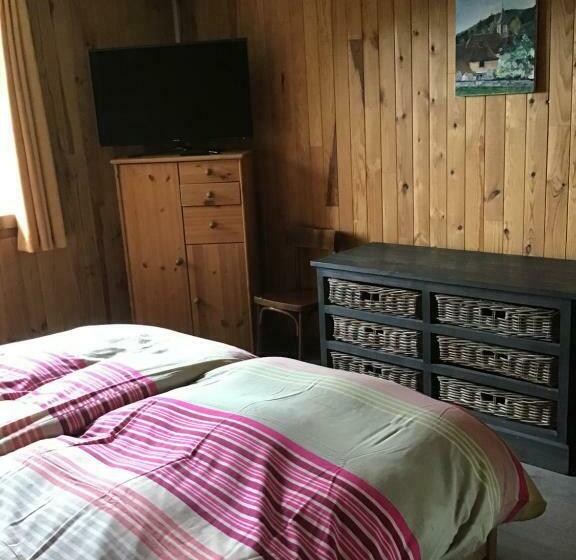 غرفة قياسية مطلة على الجبل, Hôtel Restaurant La Fourmi