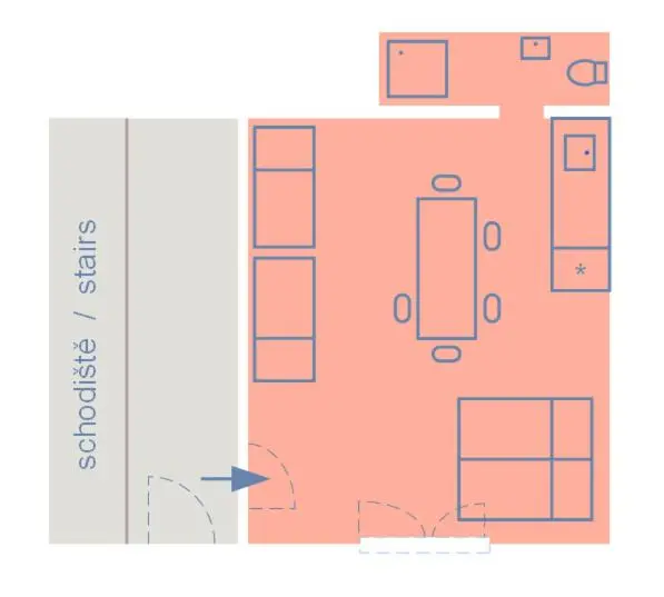 Appartement met 1 Slaapkamer, Rulfik