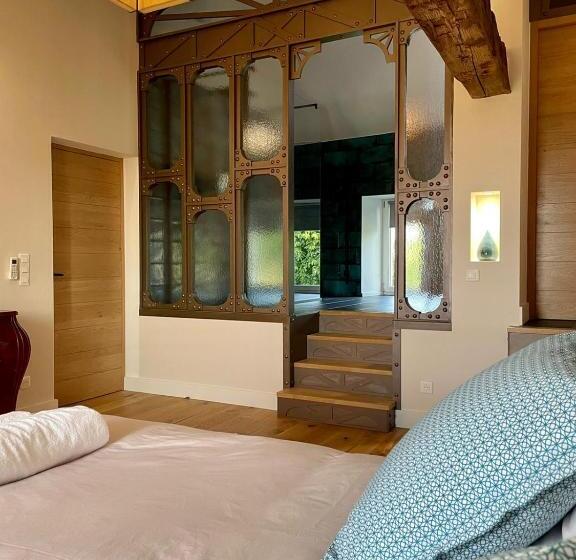 חדר סופריור עם מיטת קינג, Le Petit Caviste   Chambres D Hôtes & Suites