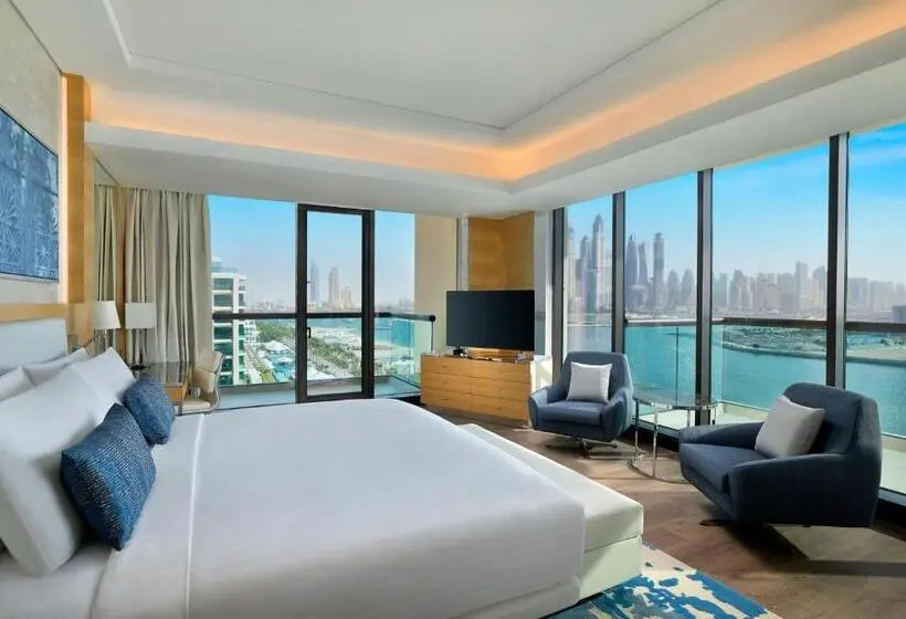 سوئیت با تخت بزرگ, Marriott Resort Palm Jumeirah, Dubai