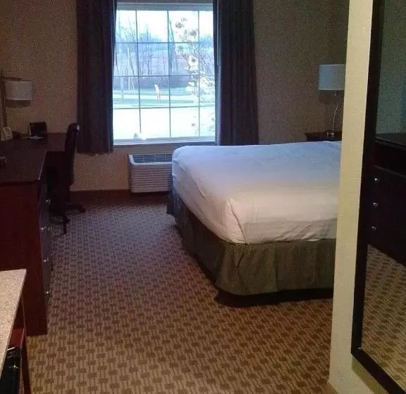 キングサイズベッドのスタンダードルーム, Cobblestone Hotel & Suites   Salem